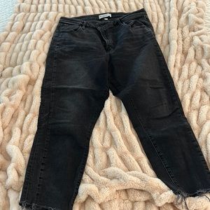 Curve love high rise super skinny ankle jean